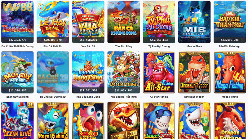 Điểm thú vị giúp bắn cá WI88 nổi tiếng