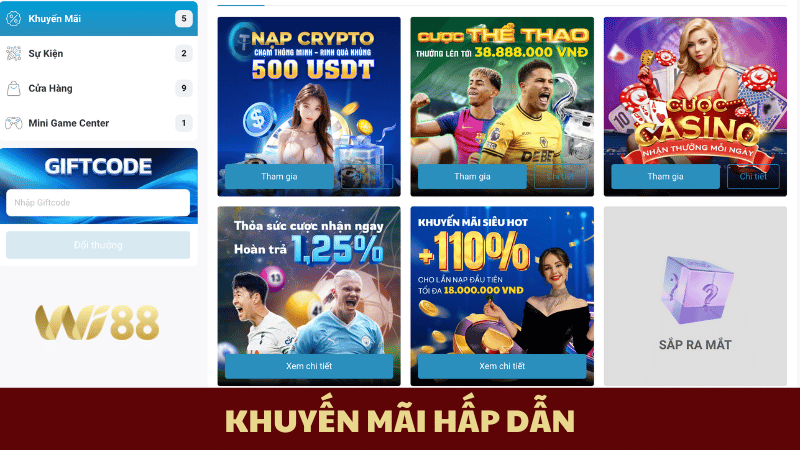 Nhiều khuyến mãi hấp dẫn