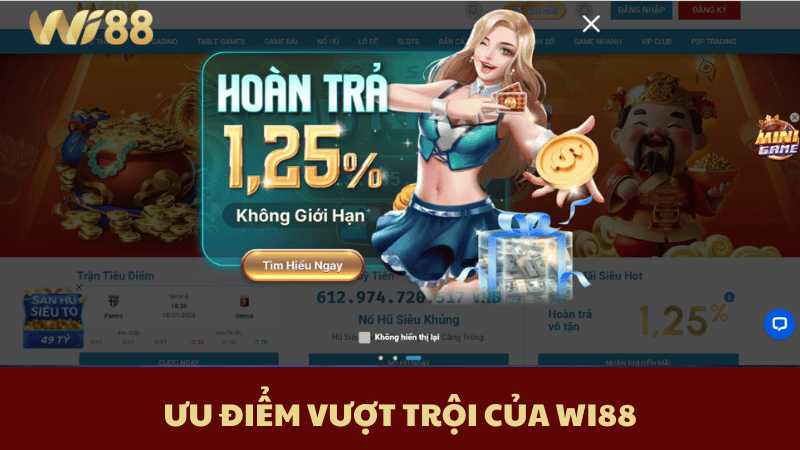 Những thông tin về nhà cái WI88 trực tuyến