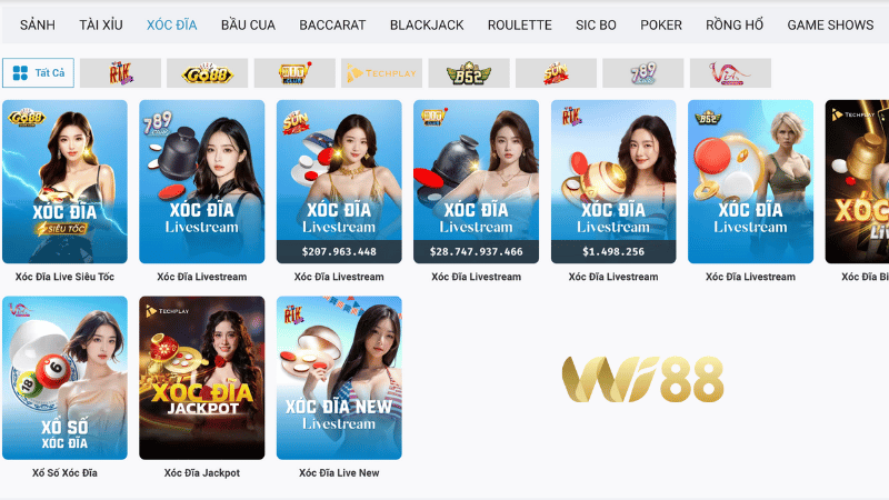 Tìm hiểu về xóc đĩa online WI88 hiện nay